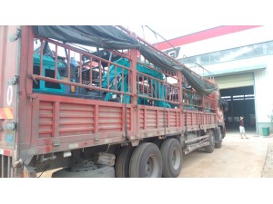 挖掘機(jī)再發(fā)一車 新廠房建設(shè)順利