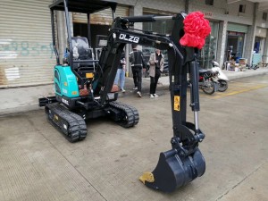 新款德力微型挖掘機發貨