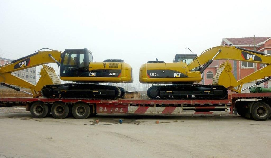 挖掘機(jī)停車方法