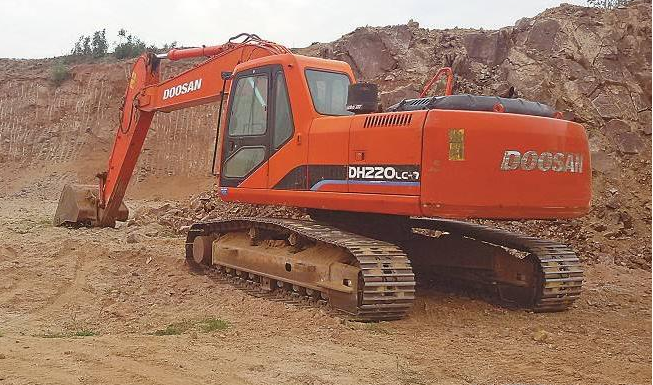 挖機(jī)停車方法